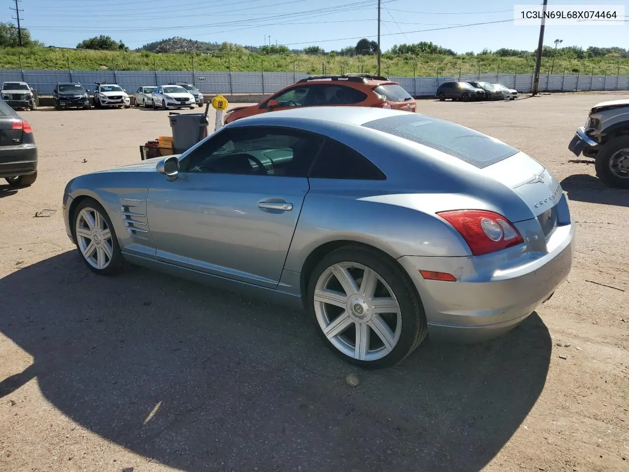 2008 Chrysler Crossfire Limited VIN: 1C3LN69L68X074464 Lot: 61564025