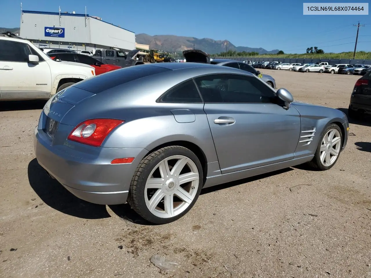 2008 Chrysler Crossfire Limited VIN: 1C3LN69L68X074464 Lot: 61564025