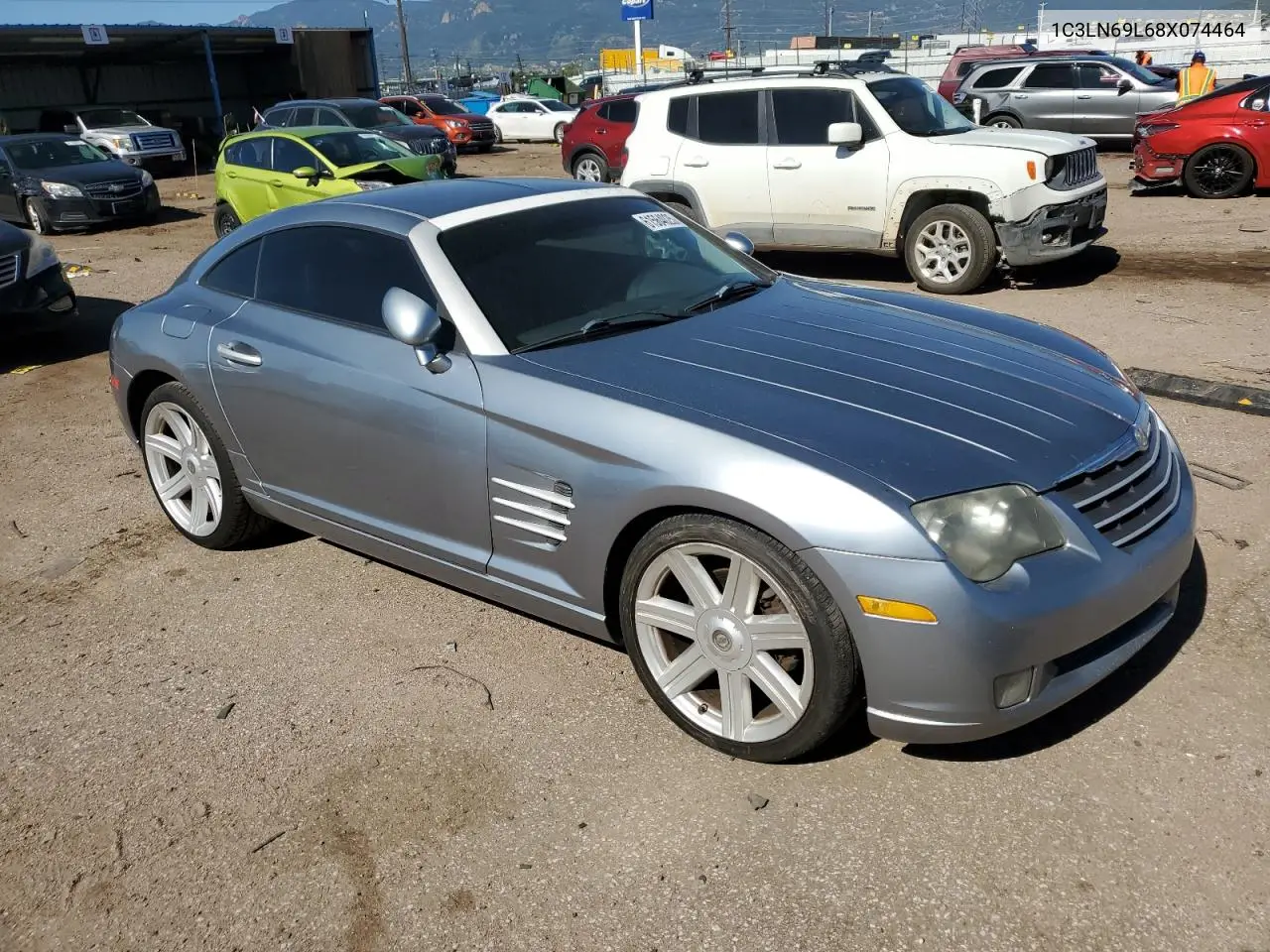 2008 Chrysler Crossfire Limited VIN: 1C3LN69L68X074464 Lot: 61564025