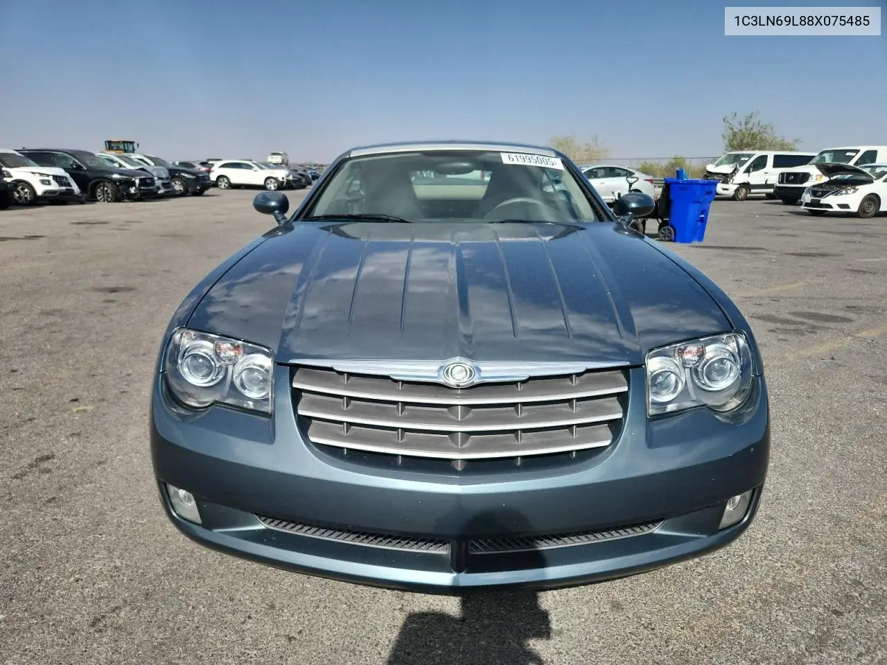 2008 Chrysler Crossfire Limited VIN: 1C3LN69L88X075485 Lot: 61995005