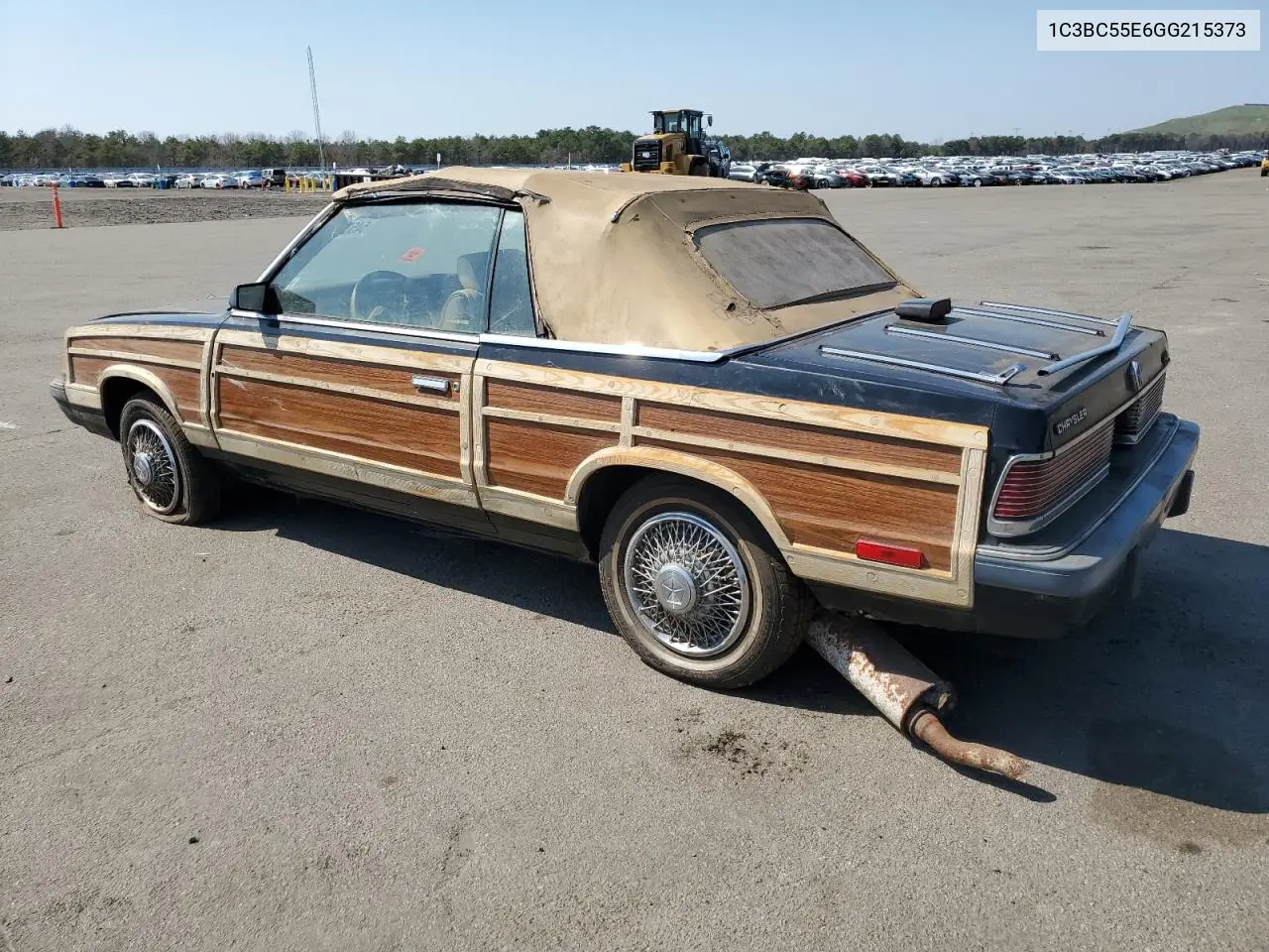 1986 Chrysler Lebaron VIN: 1C3BC55E6GG215373 Lot: 54530915