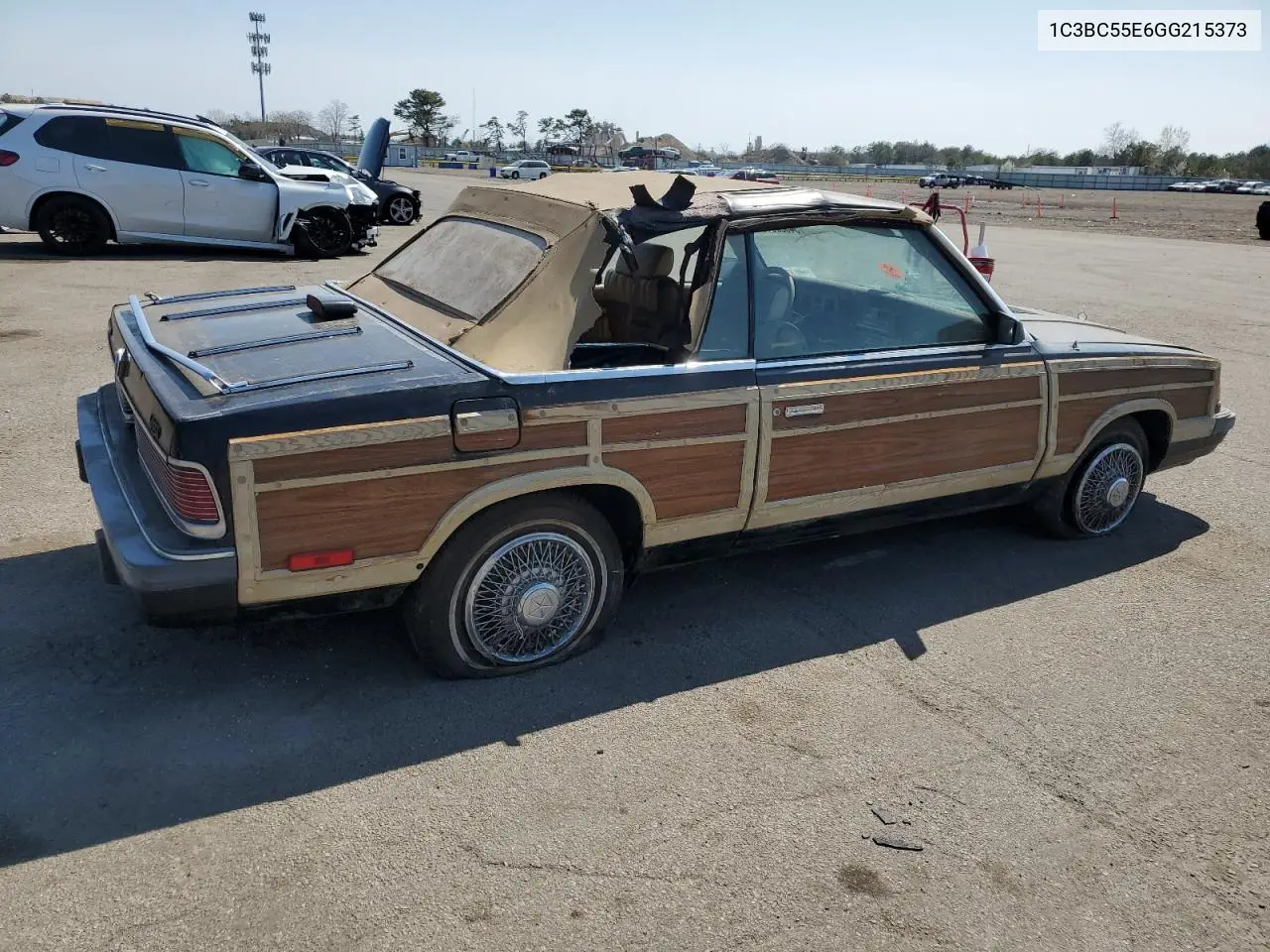 1986 Chrysler Lebaron VIN: 1C3BC55E6GG215373 Lot: 54530915
