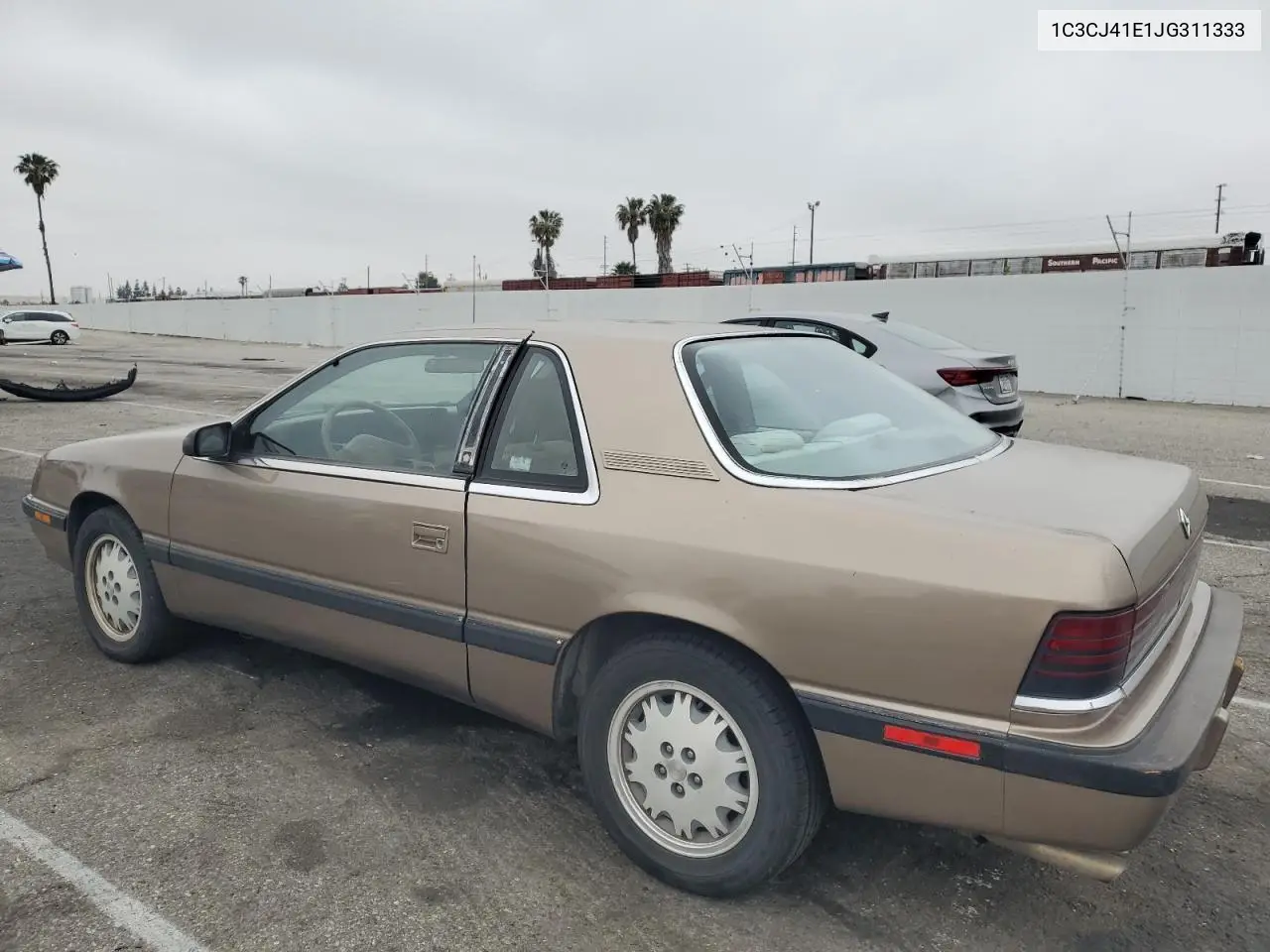 1988 Chrysler Lebaron VIN: 1C3CJ41E1JG311333 Lot: 52951235