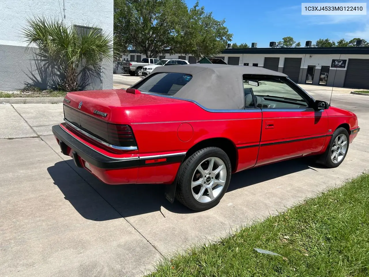 1991 Chrysler Lebaron VIN: 1C3XJ4533MG122410 Lot: 63269995