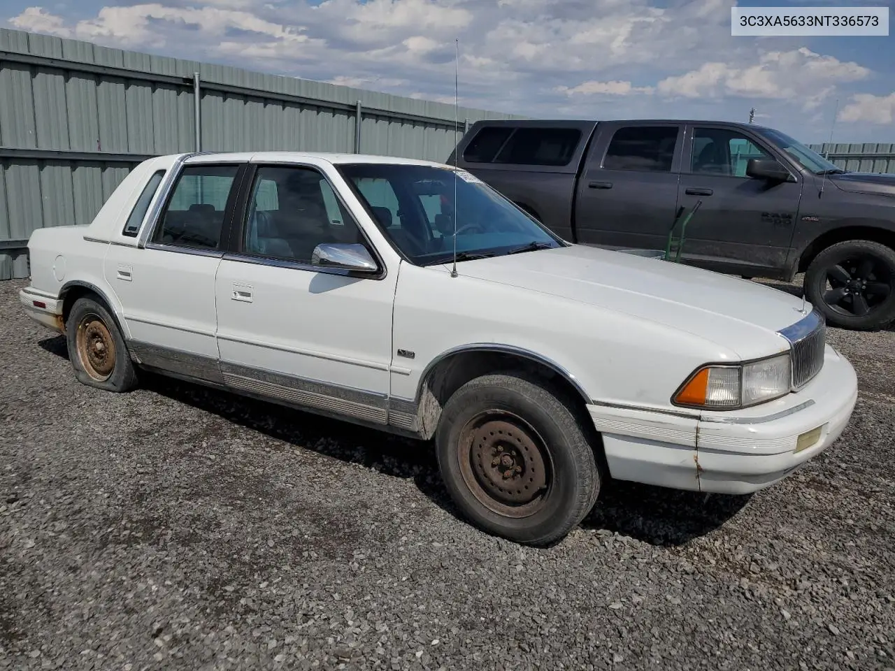 1992 Chrysler Lebaron Landau A-Body VIN: 3C3XA5633NT336573 Lot: 54551495