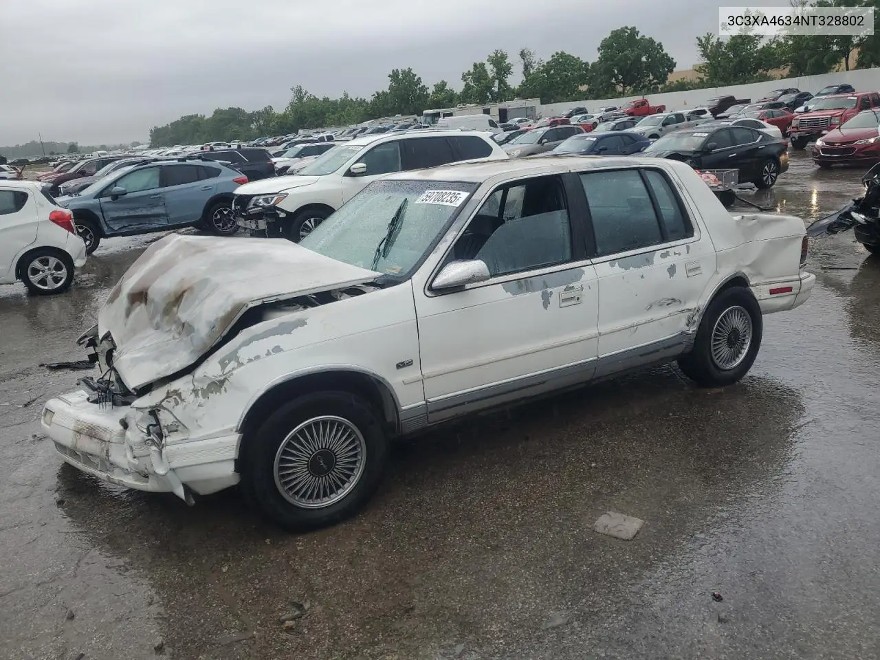 1992 Chrysler Lebaron A-Body VIN: 3C3XA4634NT328802 Lot: 59708235