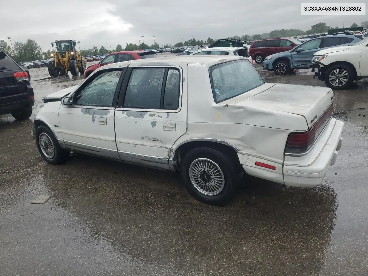 1992 Chrysler Lebaron A-Body VIN: 3C3XA4634NT328802 Lot: 59708235