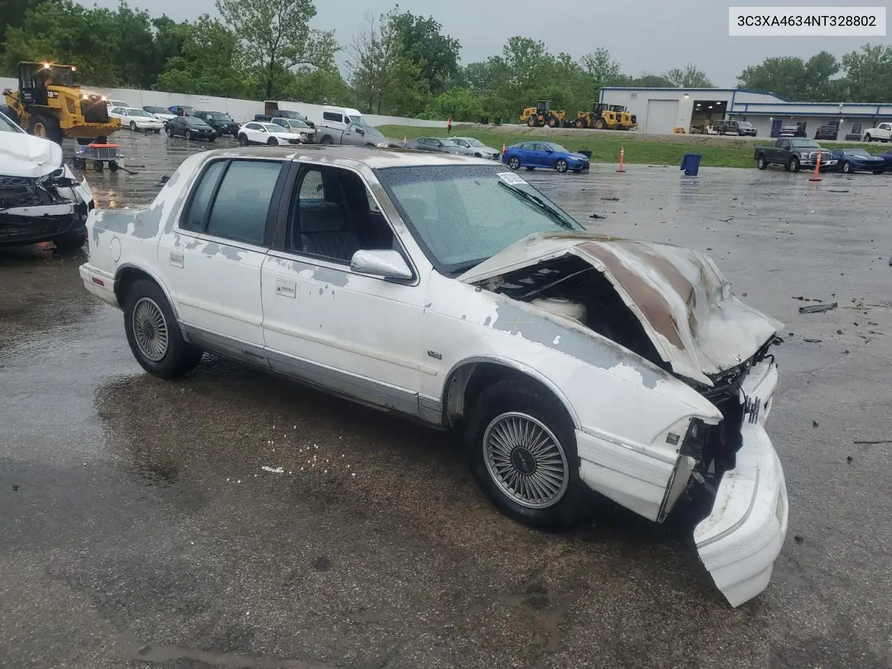 1992 Chrysler Lebaron A-Body VIN: 3C3XA4634NT328802 Lot: 59708235