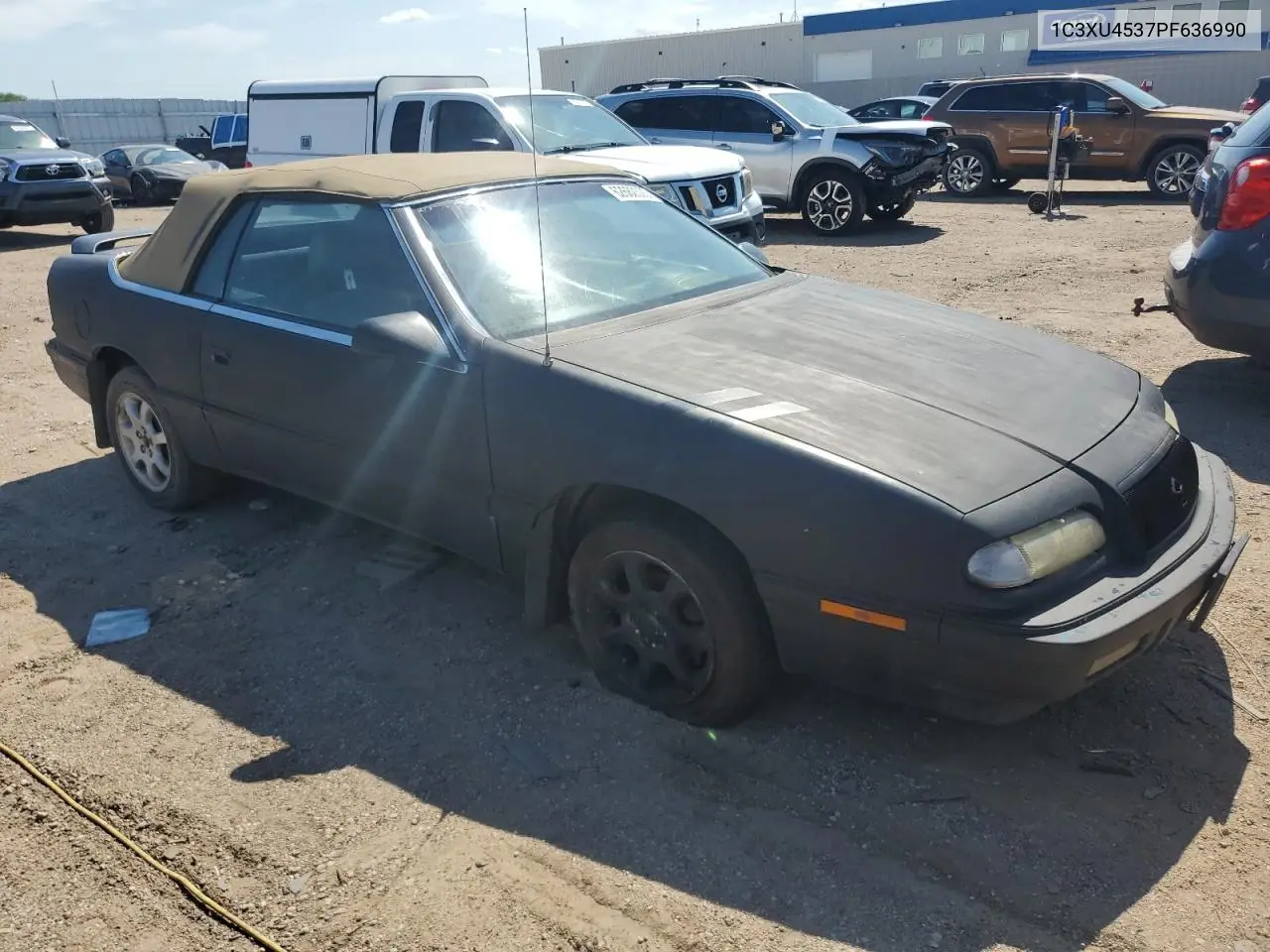 1993 Chrysler Lebaron VIN: 1C3XU4537PF636990 Lot: 62682335