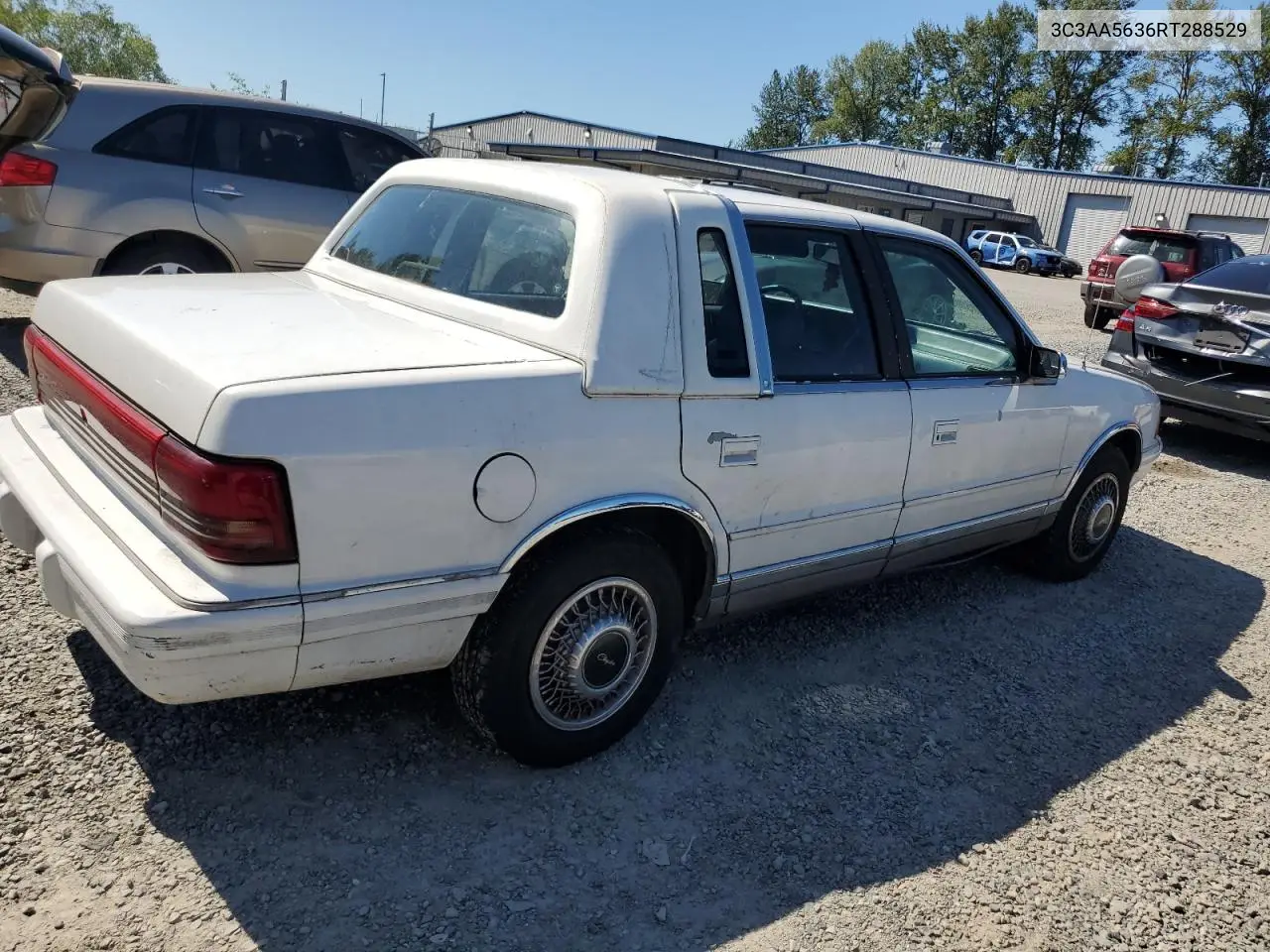1994 Chrysler Lebaron Landau A-Body VIN: 3C3AA5636RT288529 Lot: 63453985