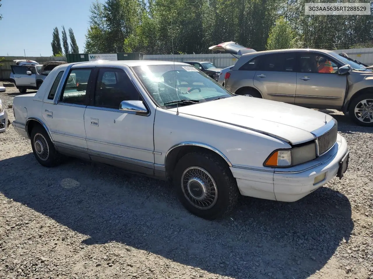 1994 Chrysler Lebaron Landau A-Body VIN: 3C3AA5636RT288529 Lot: 63453985