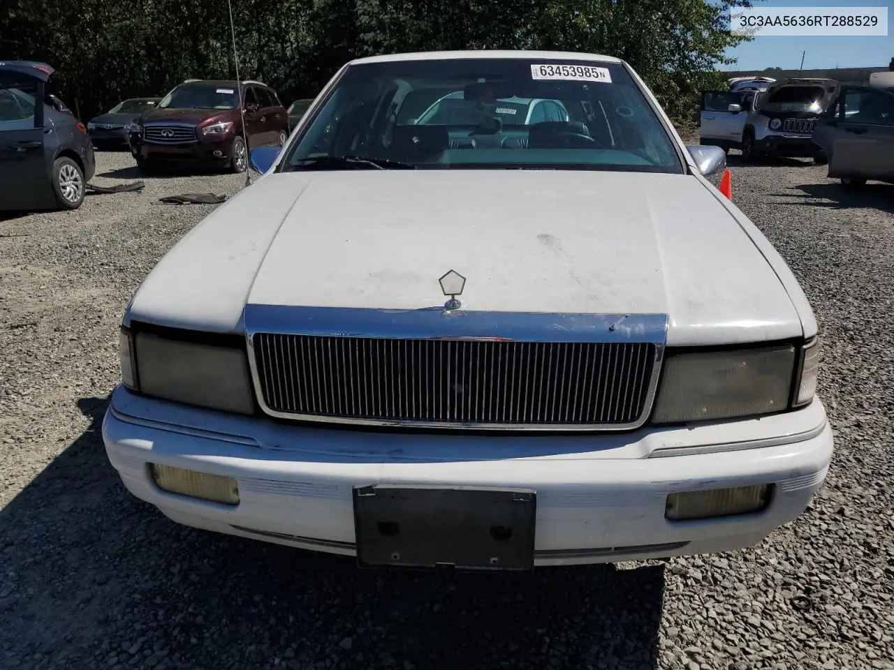 1994 Chrysler Lebaron Landau A-Body VIN: 3C3AA5636RT288529 Lot: 63453985