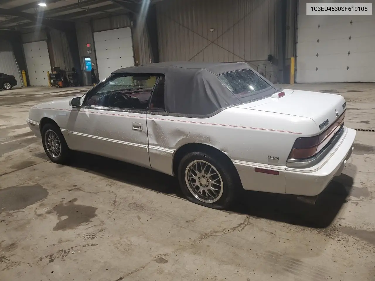 1995 Chrysler Lebaron Gtc VIN: 1C3EU4530SF619108 Lot: 57959325