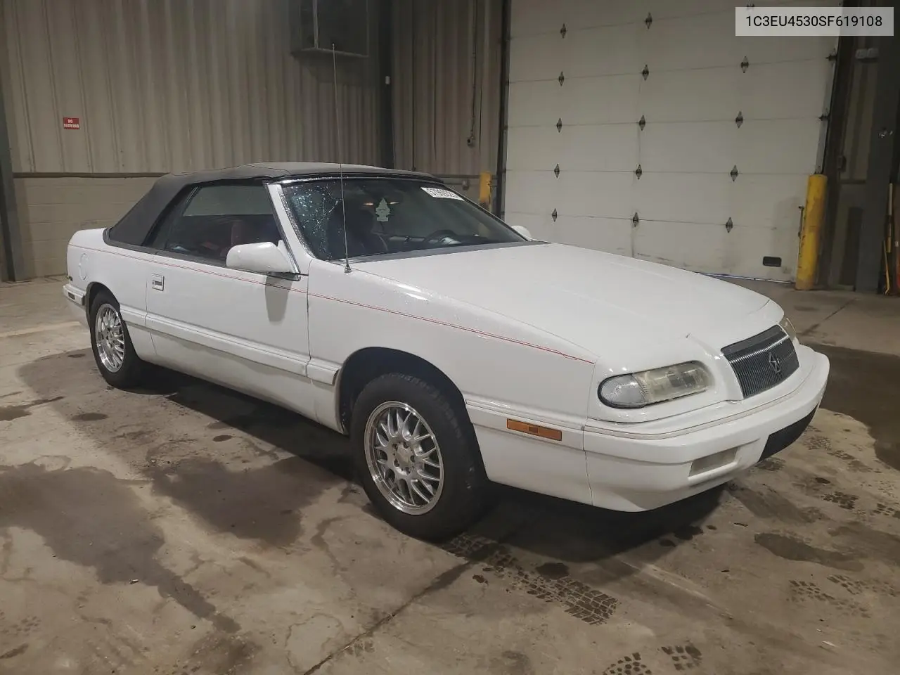1995 Chrysler Lebaron Gtc VIN: 1C3EU4530SF619108 Lot: 57959325