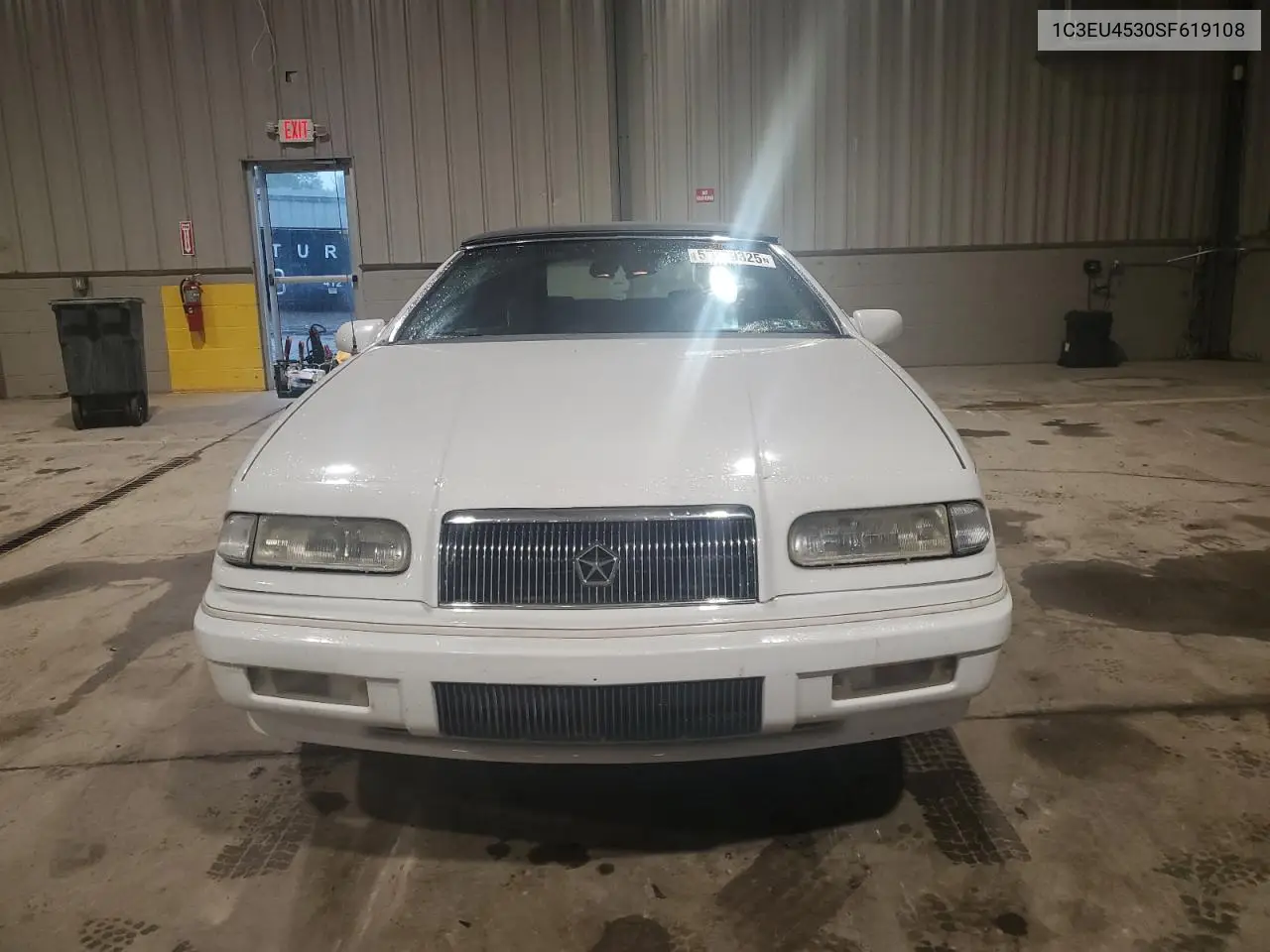 1995 Chrysler Lebaron Gtc VIN: 1C3EU4530SF619108 Lot: 57959325