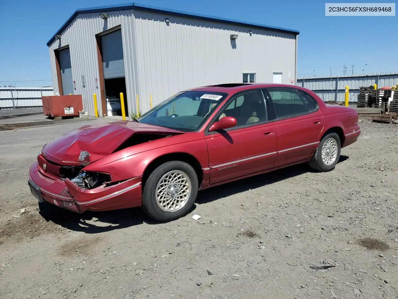 1995 Chrysler Lhs VIN: 2C3HC56FXSH689468 Lot: 59188865