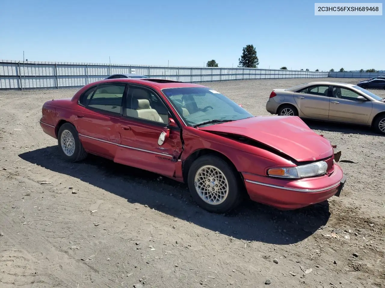 1995 Chrysler Lhs VIN: 2C3HC56FXSH689468 Lot: 59188865
