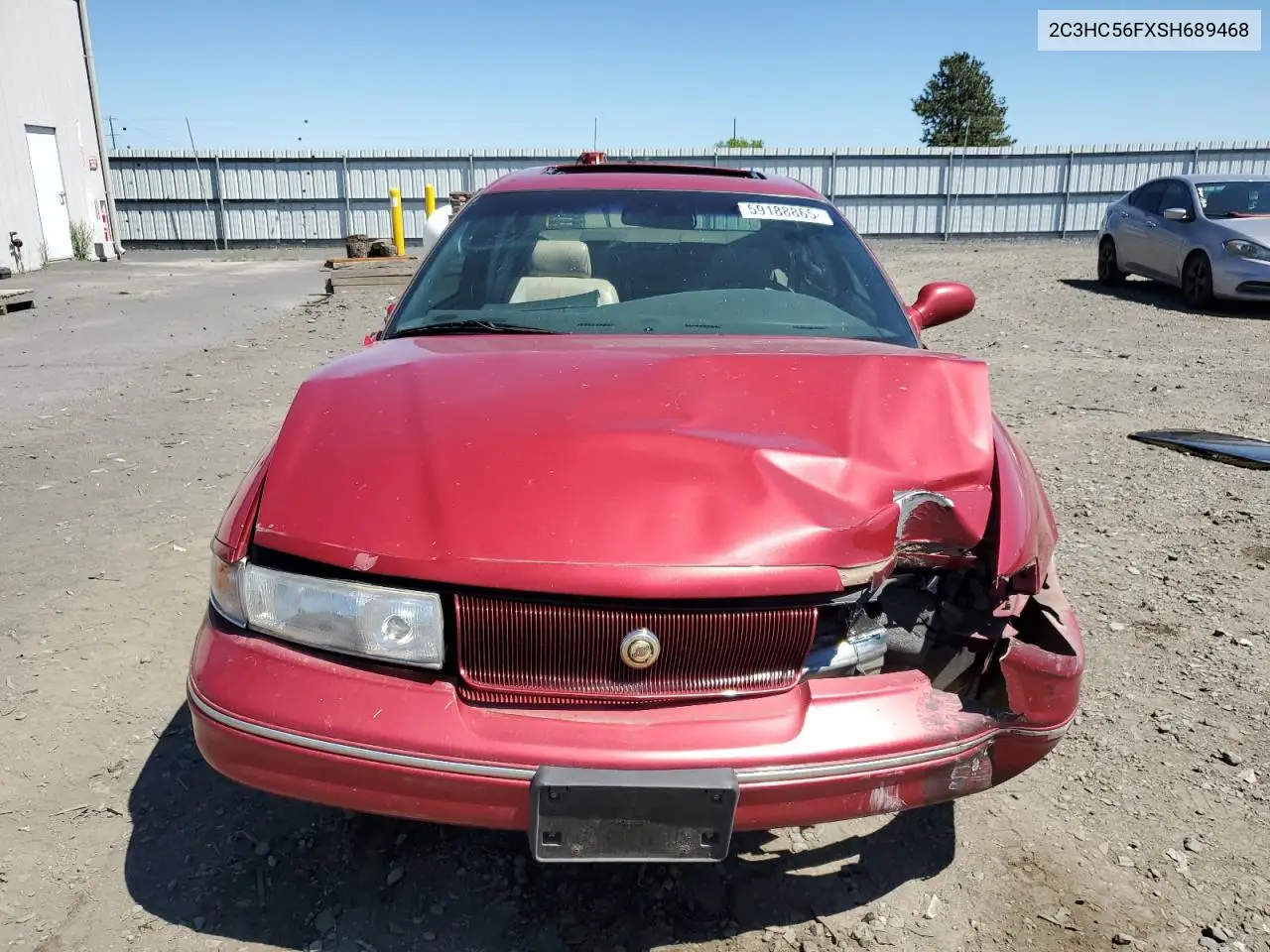 1995 Chrysler Lhs VIN: 2C3HC56FXSH689468 Lot: 59188865