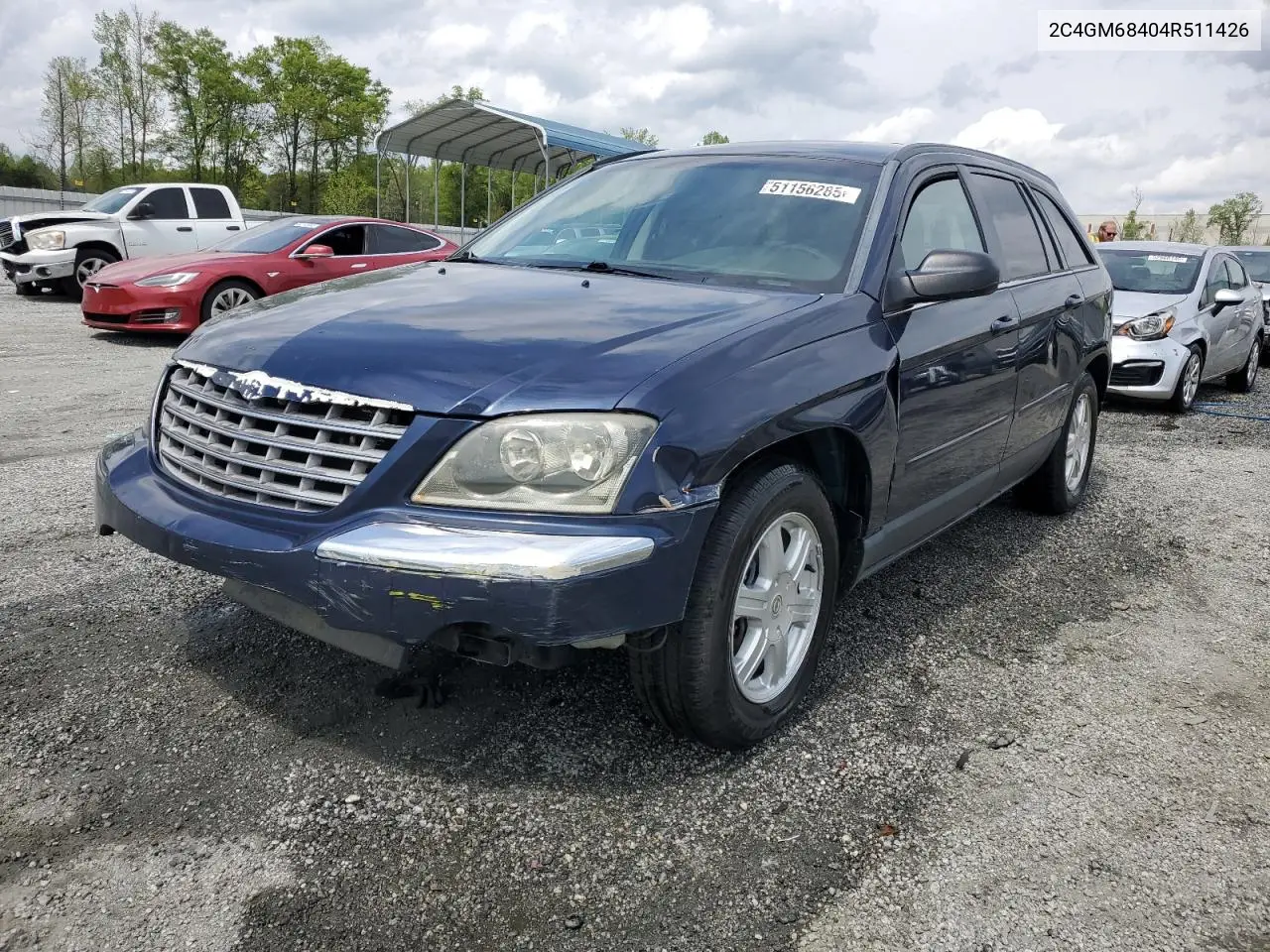 2004 Chrysler Pacifica VIN: 2C4GM68404R511426 Lot: 51156285