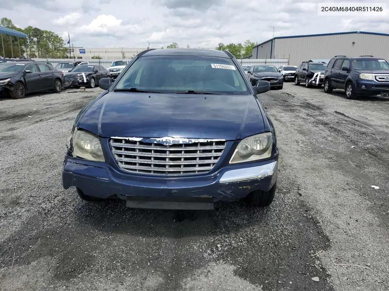 2004 Chrysler Pacifica VIN: 2C4GM68404R511426 Lot: 51156285