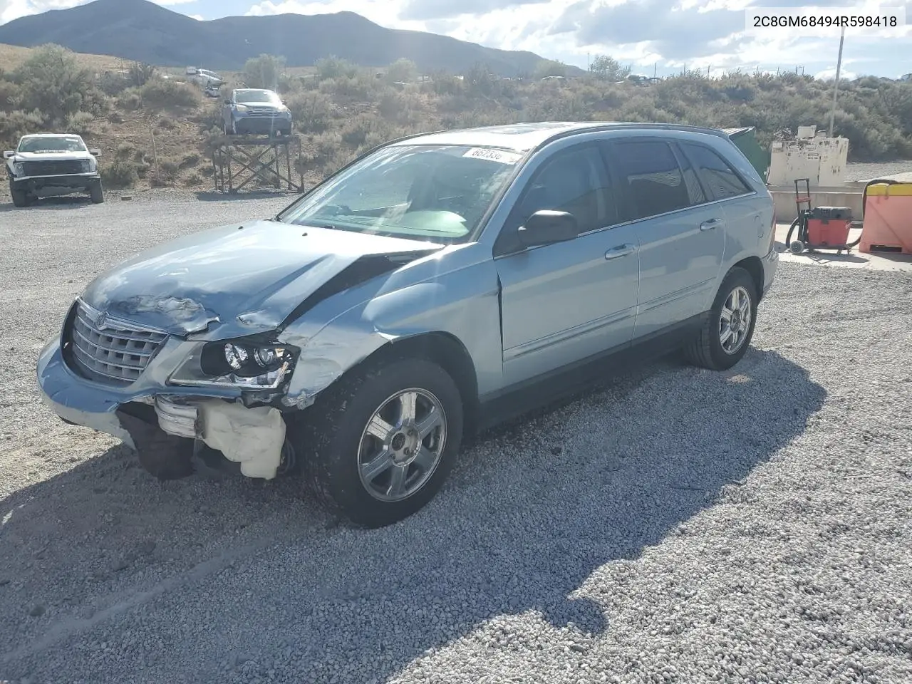 2004 Chrysler Pacifica VIN: 2C8GM68494R598418 Lot: 66233675