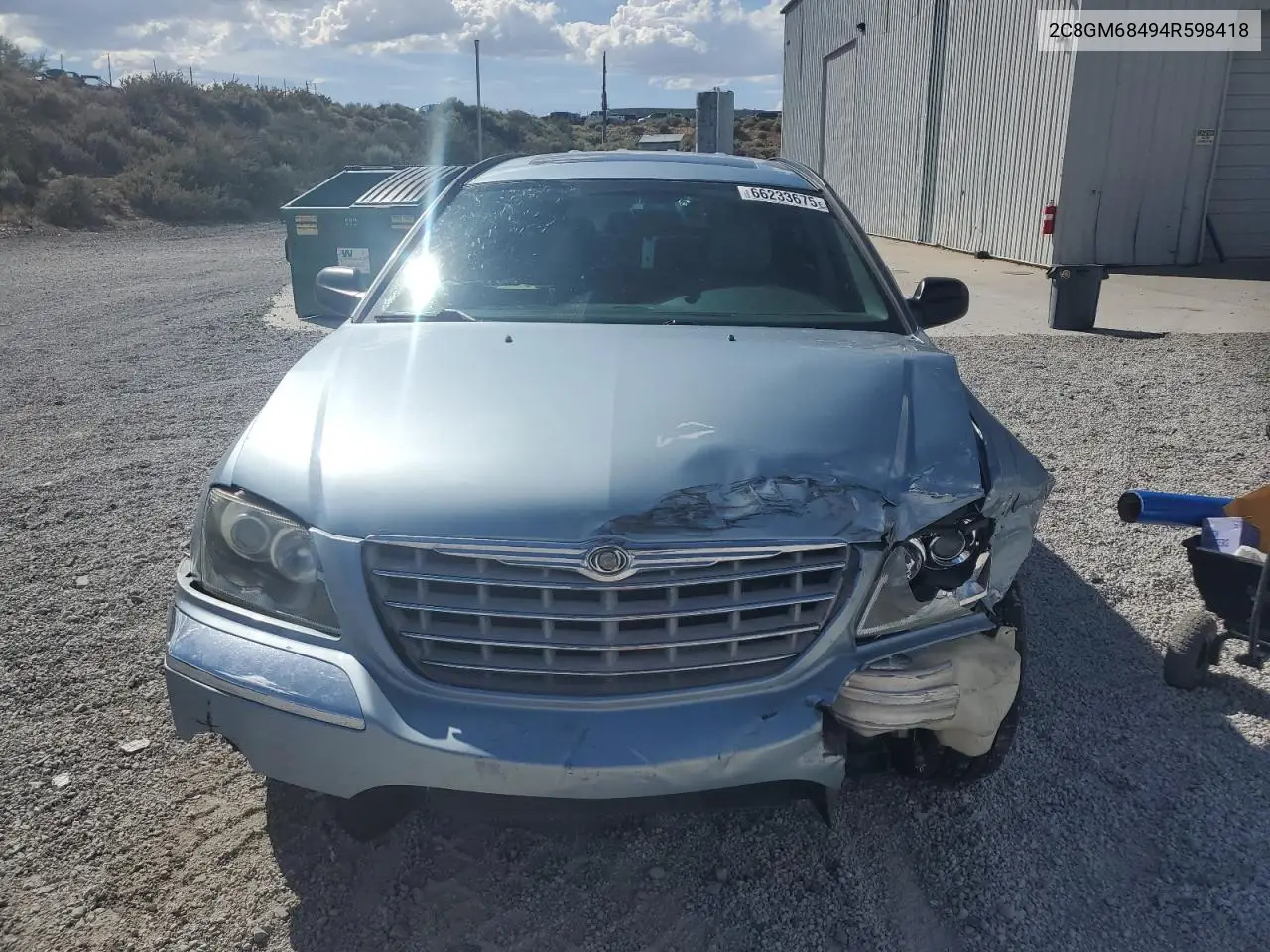 2004 Chrysler Pacifica VIN: 2C8GM68494R598418 Lot: 66233675