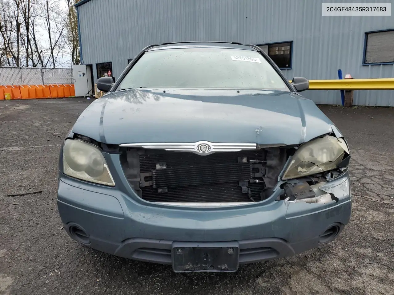 2005 Chrysler Pacifica VIN: 2C4GF48435R317683 Lot: 50661505