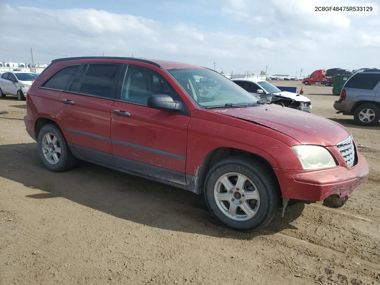 2005 Chrysler Pacifica VIN: 2C8GF48475R533129 Lot: 54358255