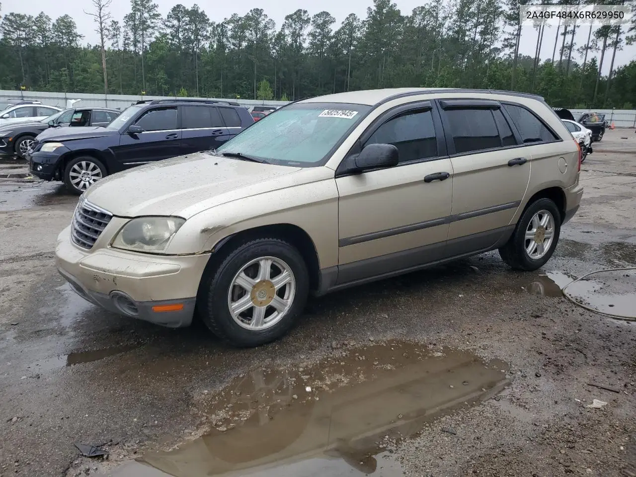 2006 Chrysler Pacifica VIN: 2A4GF484X6R629950 Lot: 58257945