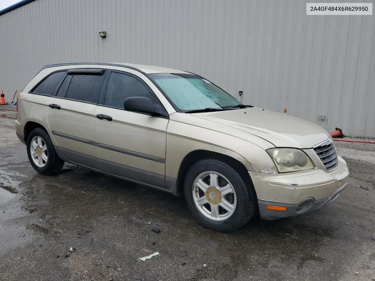2006 Chrysler Pacifica VIN: 2A4GF484X6R629950 Lot: 58257945