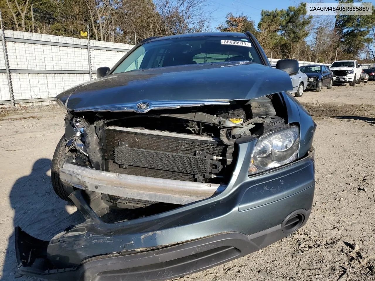 2006 Chrysler Pacifica VIN: 2A4GM48406R885889 Lot: 85669914