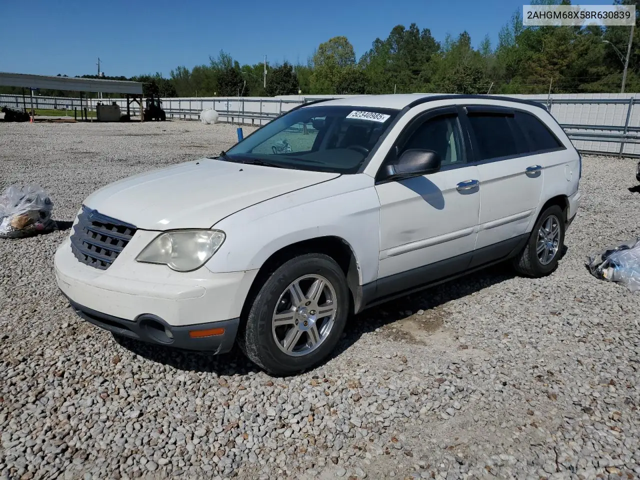 2008 Chrysler Pacifica Touring VIN: 2AHGM68X58R630839 Lot: 52340985