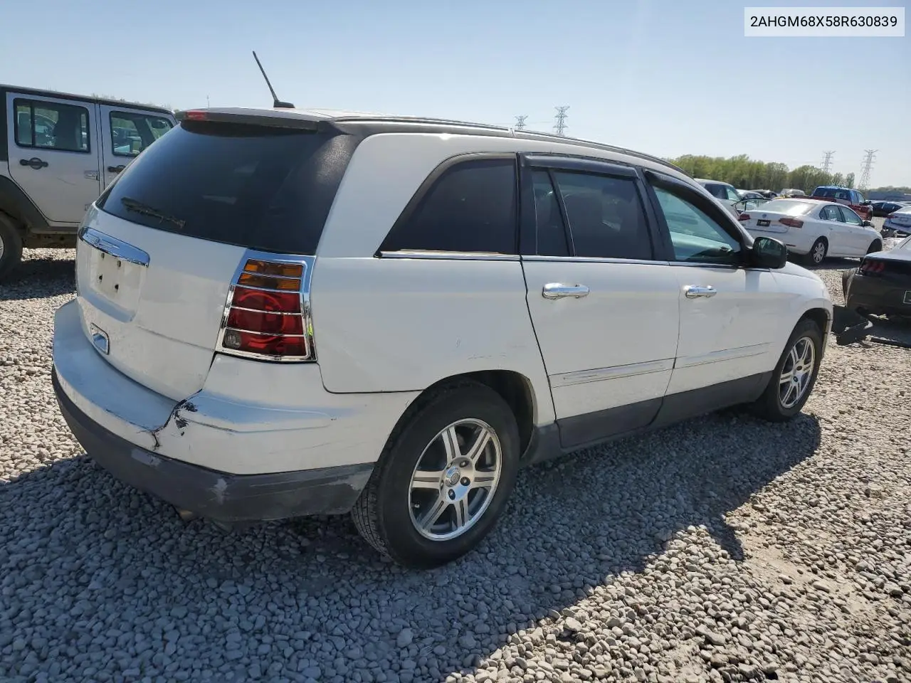 2008 Chrysler Pacifica Touring VIN: 2AHGM68X58R630839 Lot: 52340985