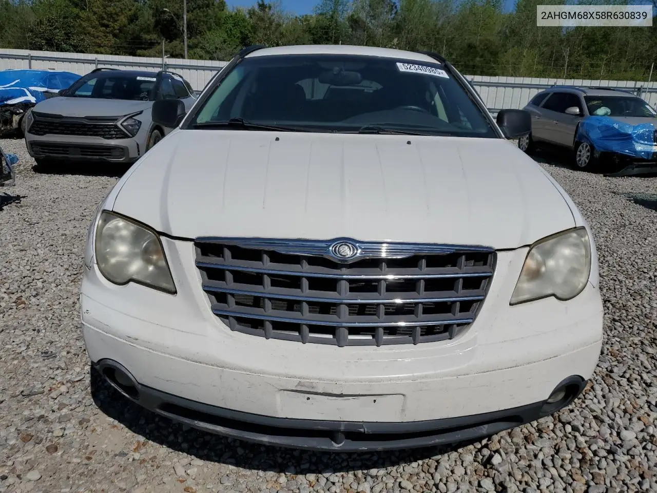 2008 Chrysler Pacifica Touring VIN: 2AHGM68X58R630839 Lot: 52340985