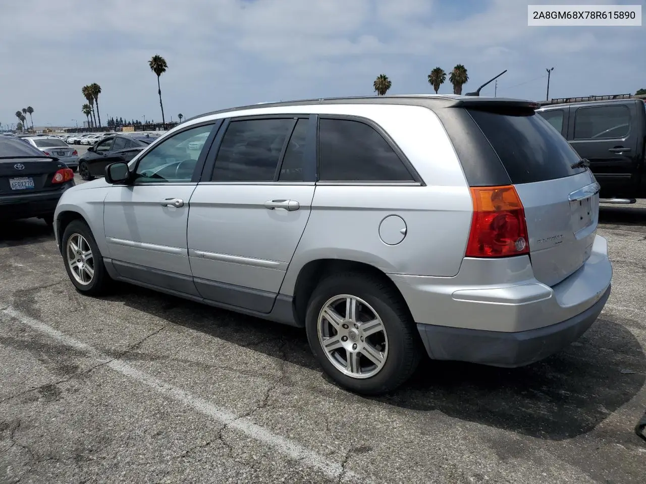 2008 Chrysler Pacifica Touring VIN: 2A8GM68X78R615890 Lot: 65812005