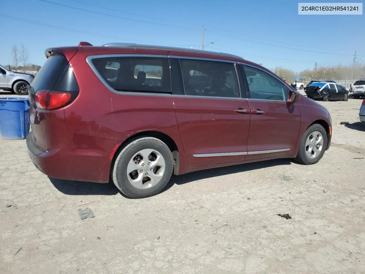 2017 Chrysler Pacifica Touring L Plus VIN: 2C4RC1EG2HR541241 Lot: 53337685