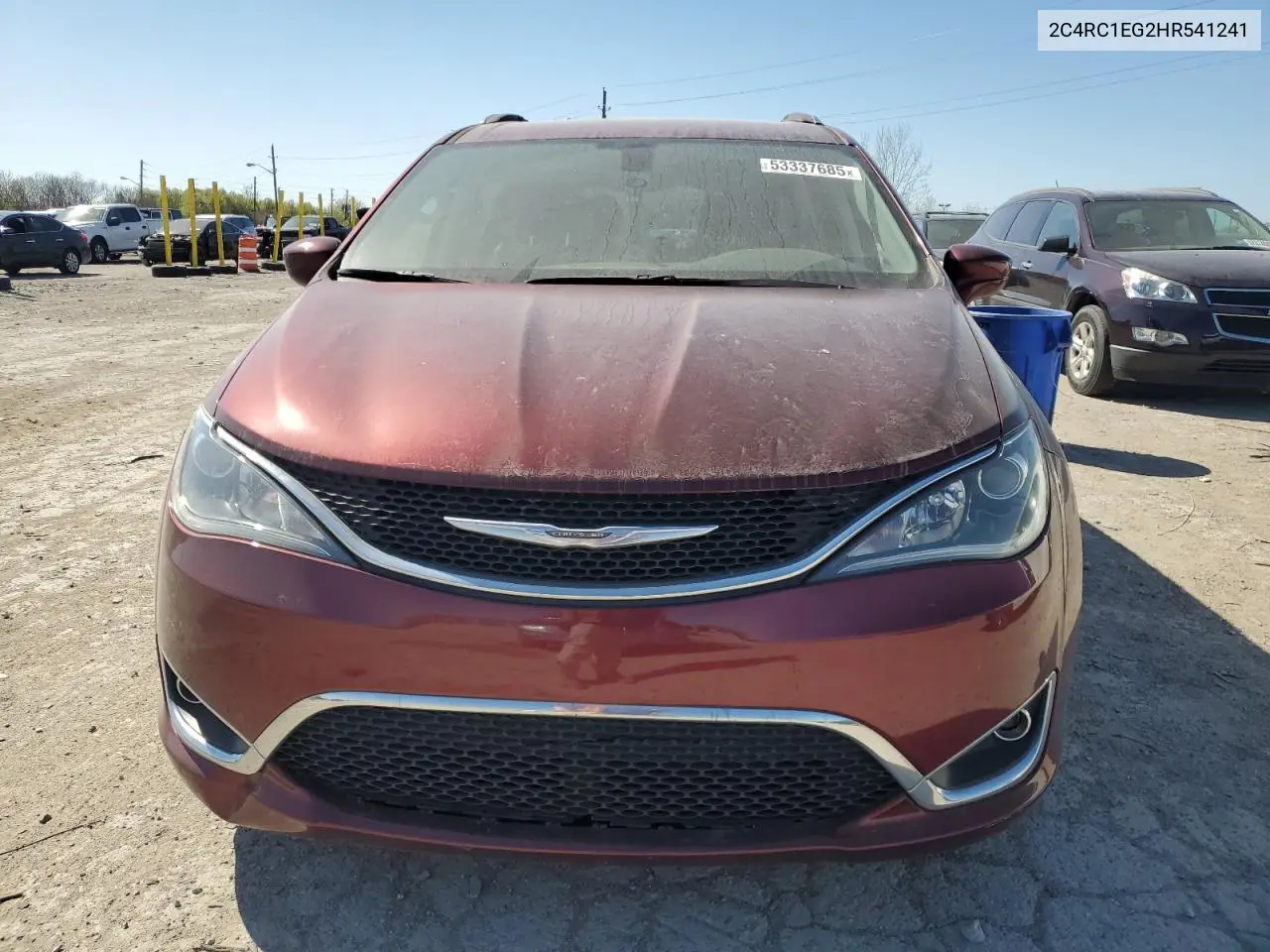 2017 Chrysler Pacifica Touring L Plus VIN: 2C4RC1EG2HR541241 Lot: 53337685