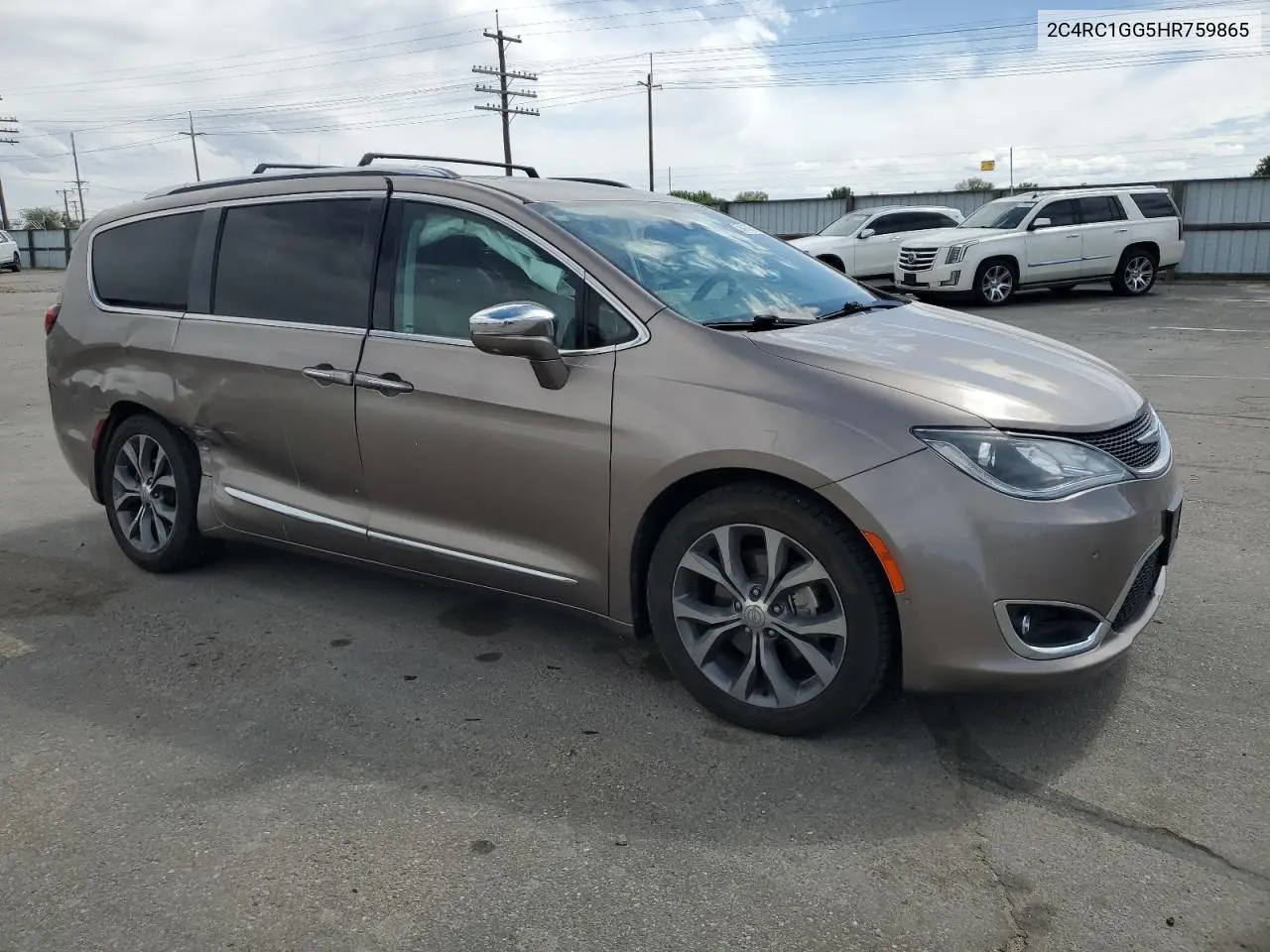 2017 Chrysler Pacifica Limited VIN: 2C4RC1GG5HR759865 Lot: 56431515