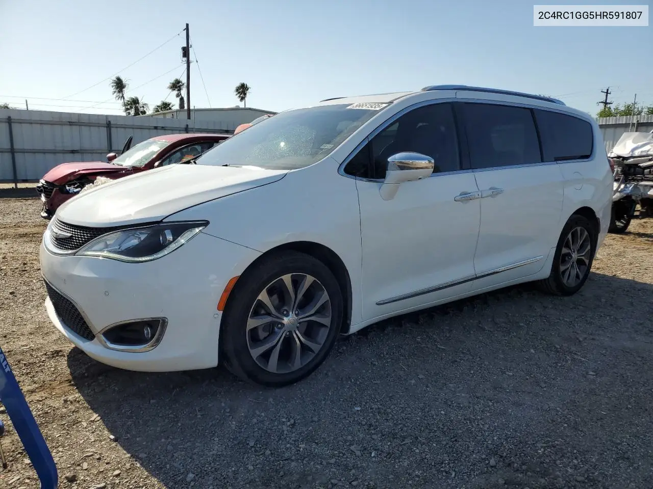 2017 Chrysler Pacifica Limited VIN: 2C4RC1GG5HR591807 Lot: 56651935