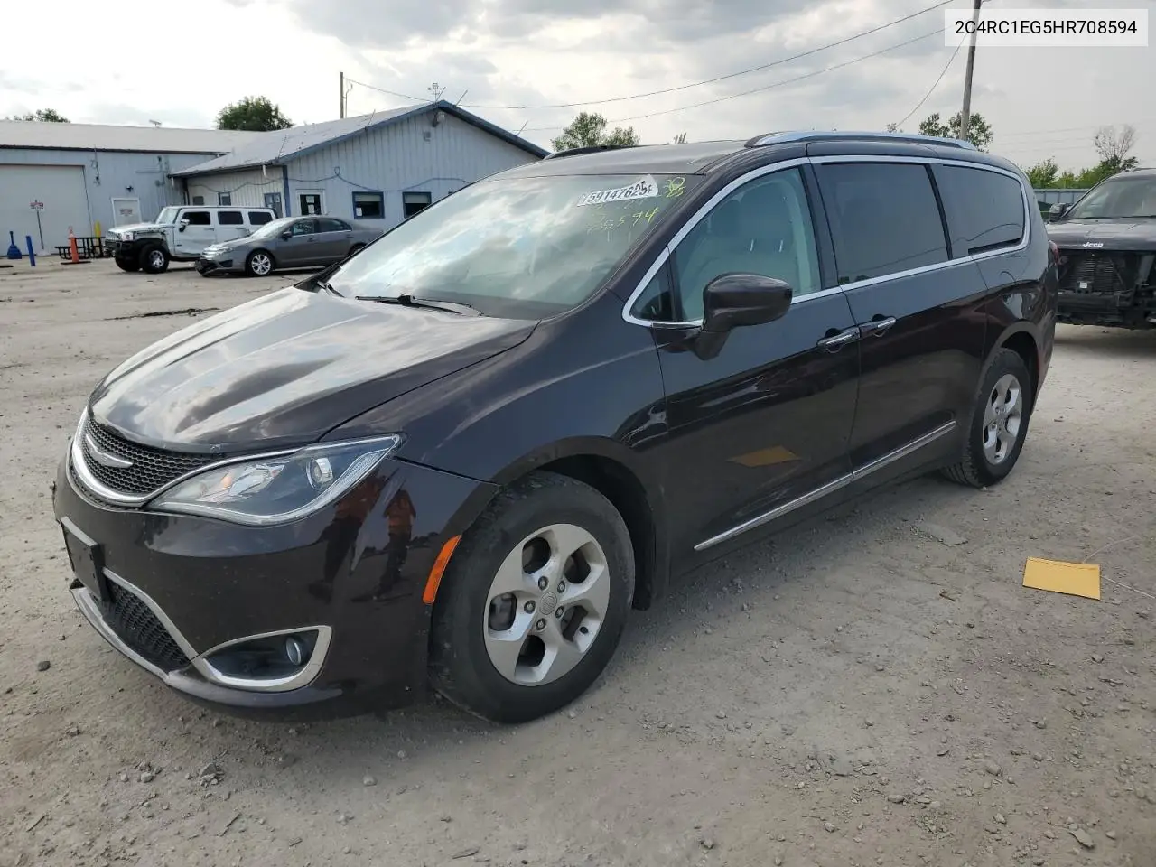 2017 Chrysler Pacifica Touring L Plus VIN: 2C4RC1EG5HR708594 Lot: 59147625
