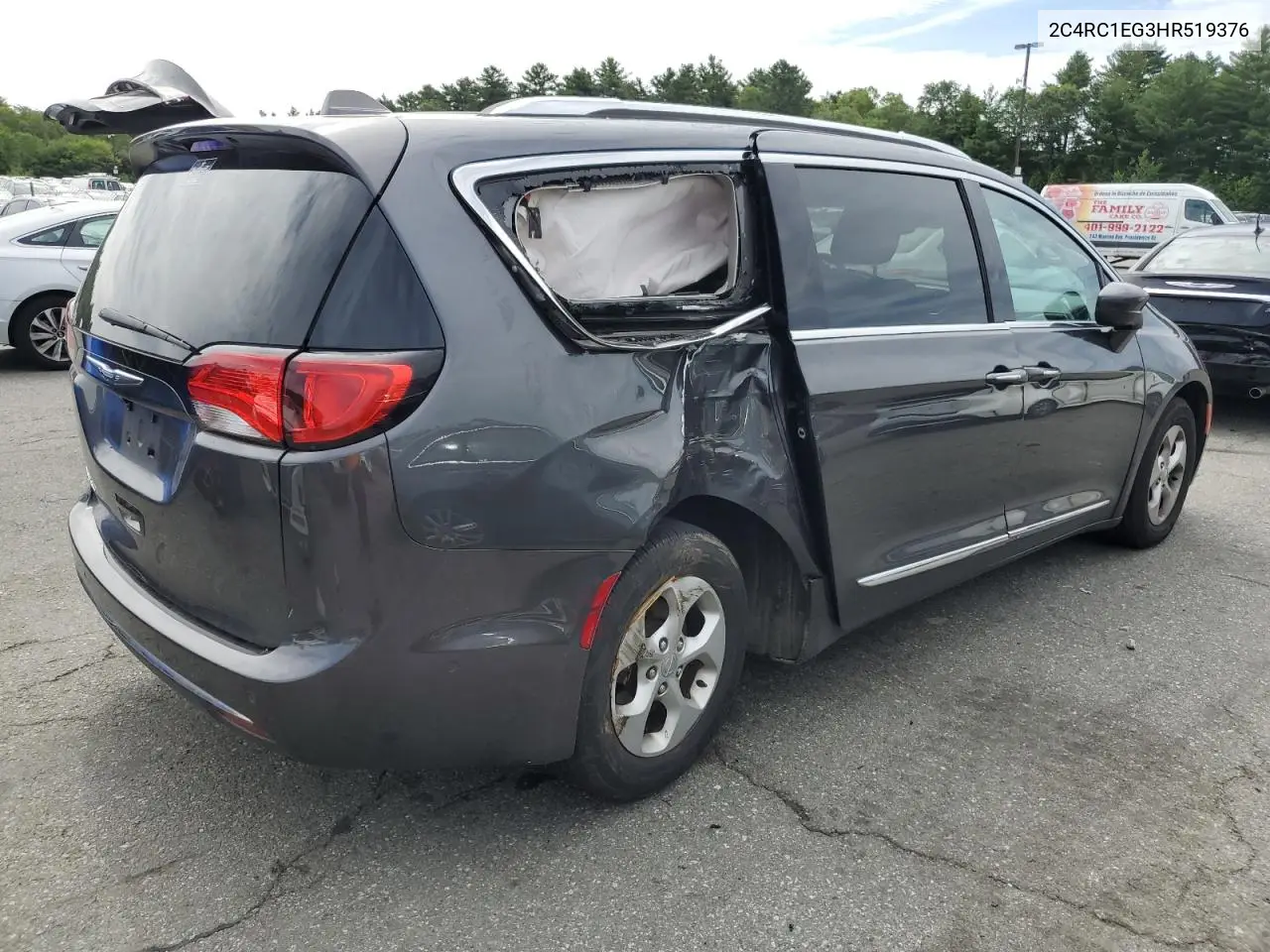 2017 Chrysler Pacifica Touring L Plus VIN: 2C4RC1EG3HR519376 Lot: 61764545