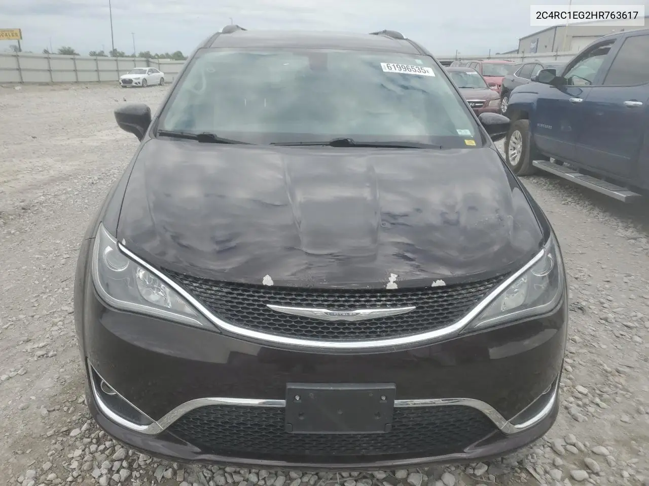 2017 Chrysler Pacifica Touring L Plus VIN: 2C4RC1EG2HR763617 Lot: 61996535