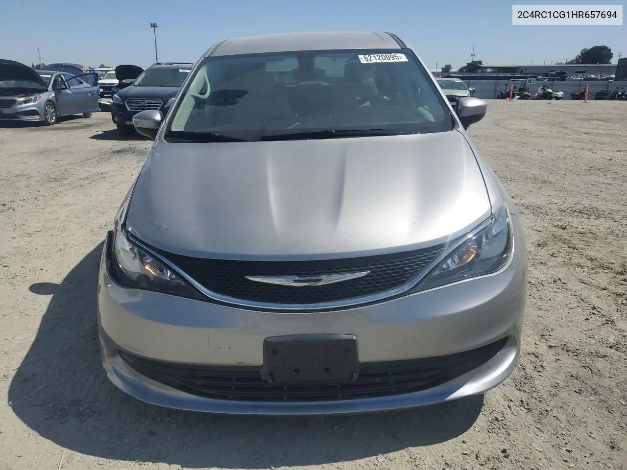 2017 Chrysler Pacifica Lx VIN: 2C4RC1CG1HR657694 Lot: 62120095