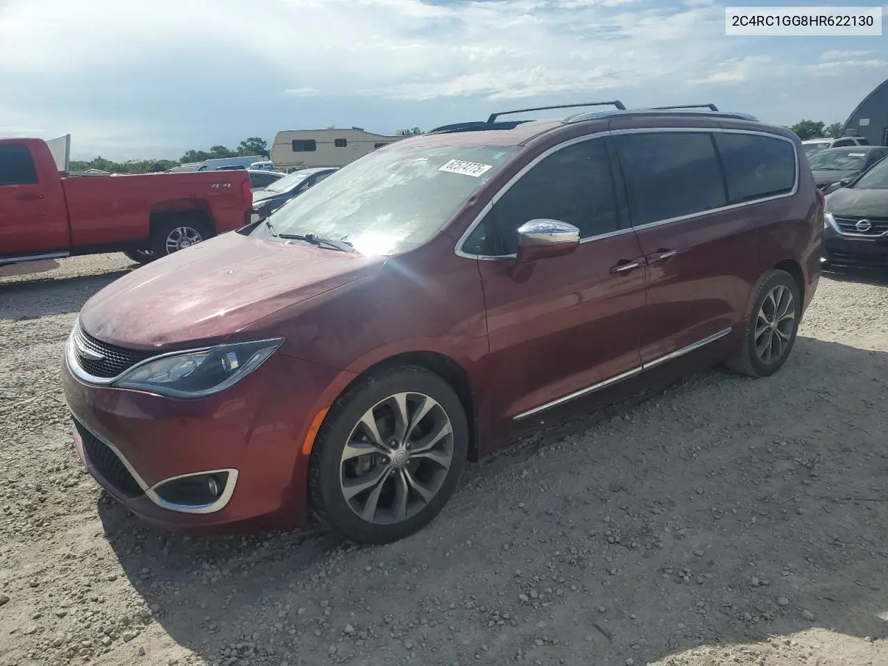 2017 Chrysler Pacifica Limited VIN: 2C4RC1GG8HR622130 Lot: 62574775