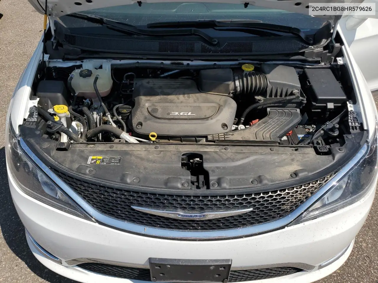 2017 Chrysler Pacifica Touring L VIN: 2C4RC1BG8HR579626 Lot: 62736085
