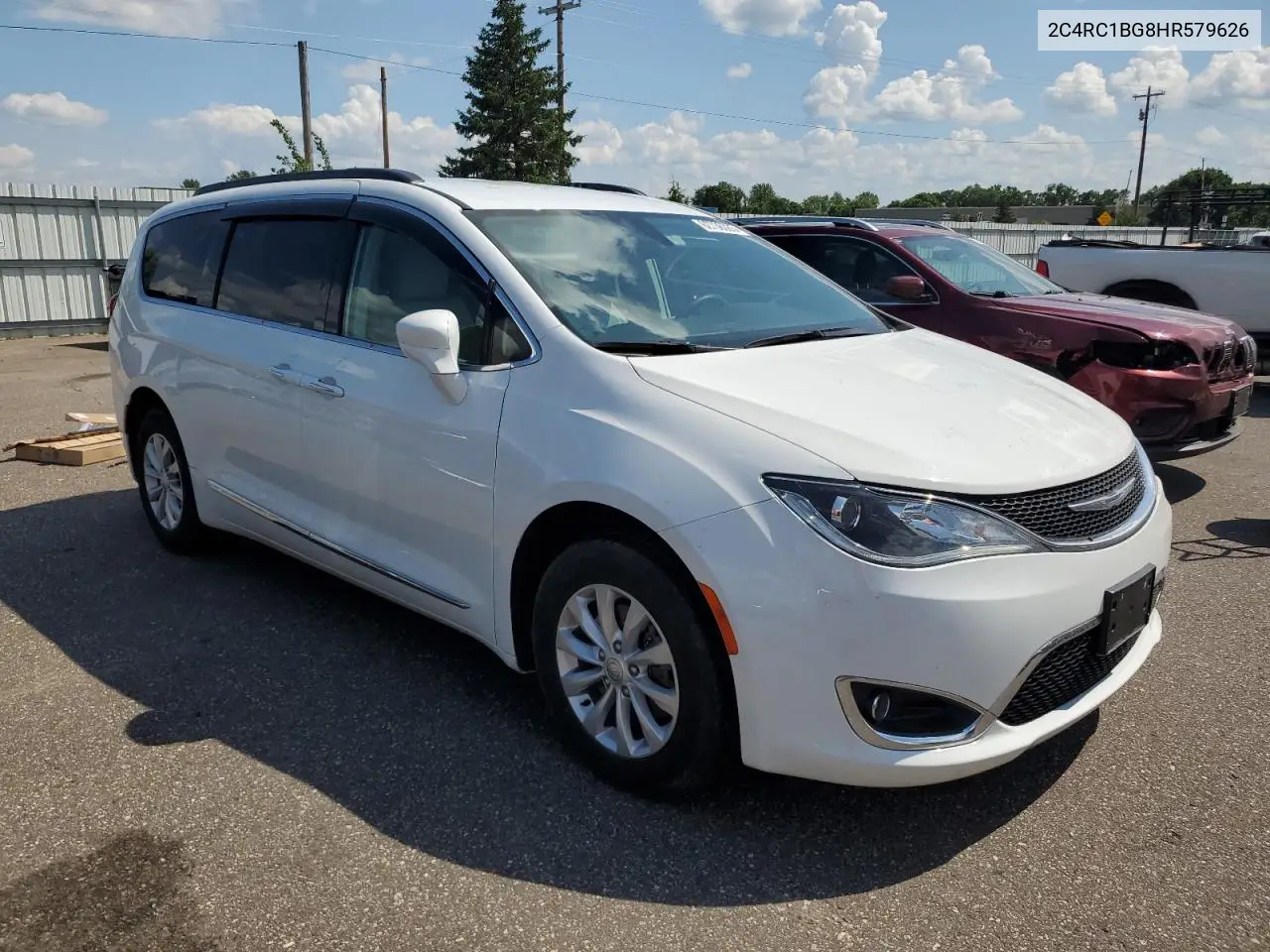 2017 Chrysler Pacifica Touring L VIN: 2C4RC1BG8HR579626 Lot: 62736085
