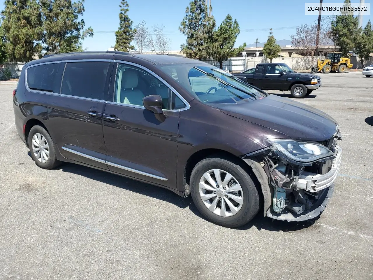 2017 Chrysler Pacifica Touring L VIN: 2C4RC1BG0HR635672 Lot: 62962185