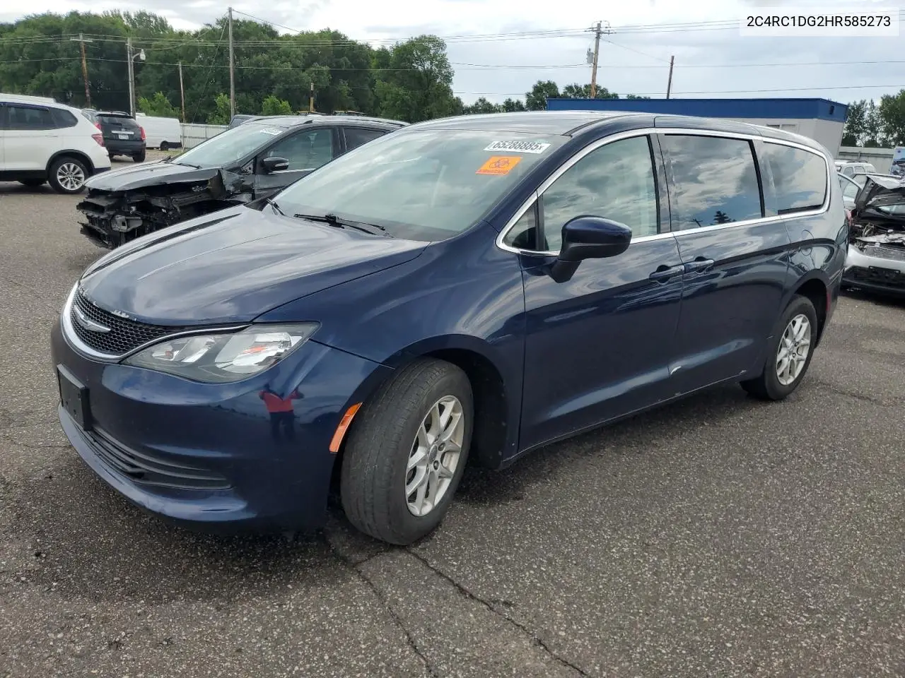 2017 Chrysler Pacifica Touring VIN: 2C4RC1DG2HR585273 Lot: 65288885