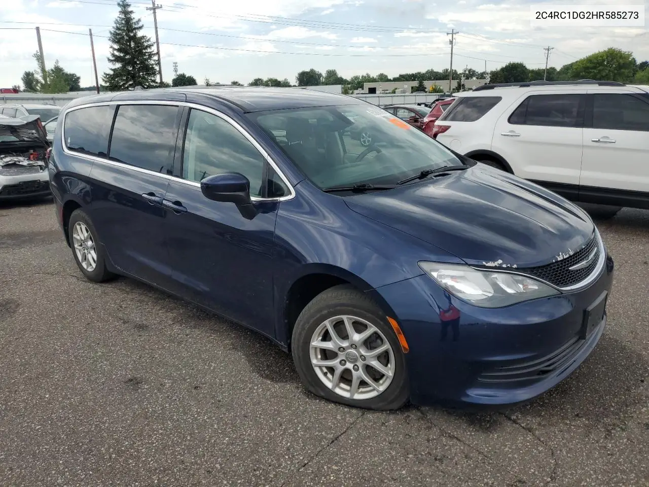2017 Chrysler Pacifica Touring VIN: 2C4RC1DG2HR585273 Lot: 65288885