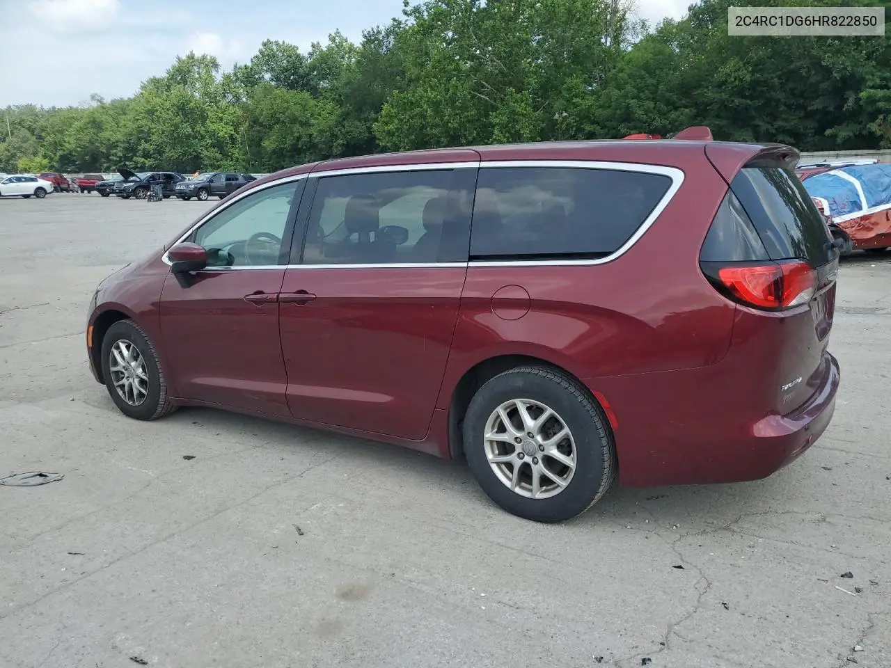 2017 Chrysler Pacifica Touring VIN: 2C4RC1DG6HR822850 Lot: 65327485